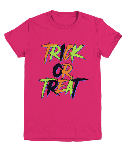 Trick or Treat Halloween  Kid's Tee Shirt - Mallard Moon Gift Shop