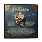 Gift for Teen & Adult Daughters Sunflower Bracelet – Sterling Silver with 18K Gold-Plated Petals - You Have My Heart & My Soul