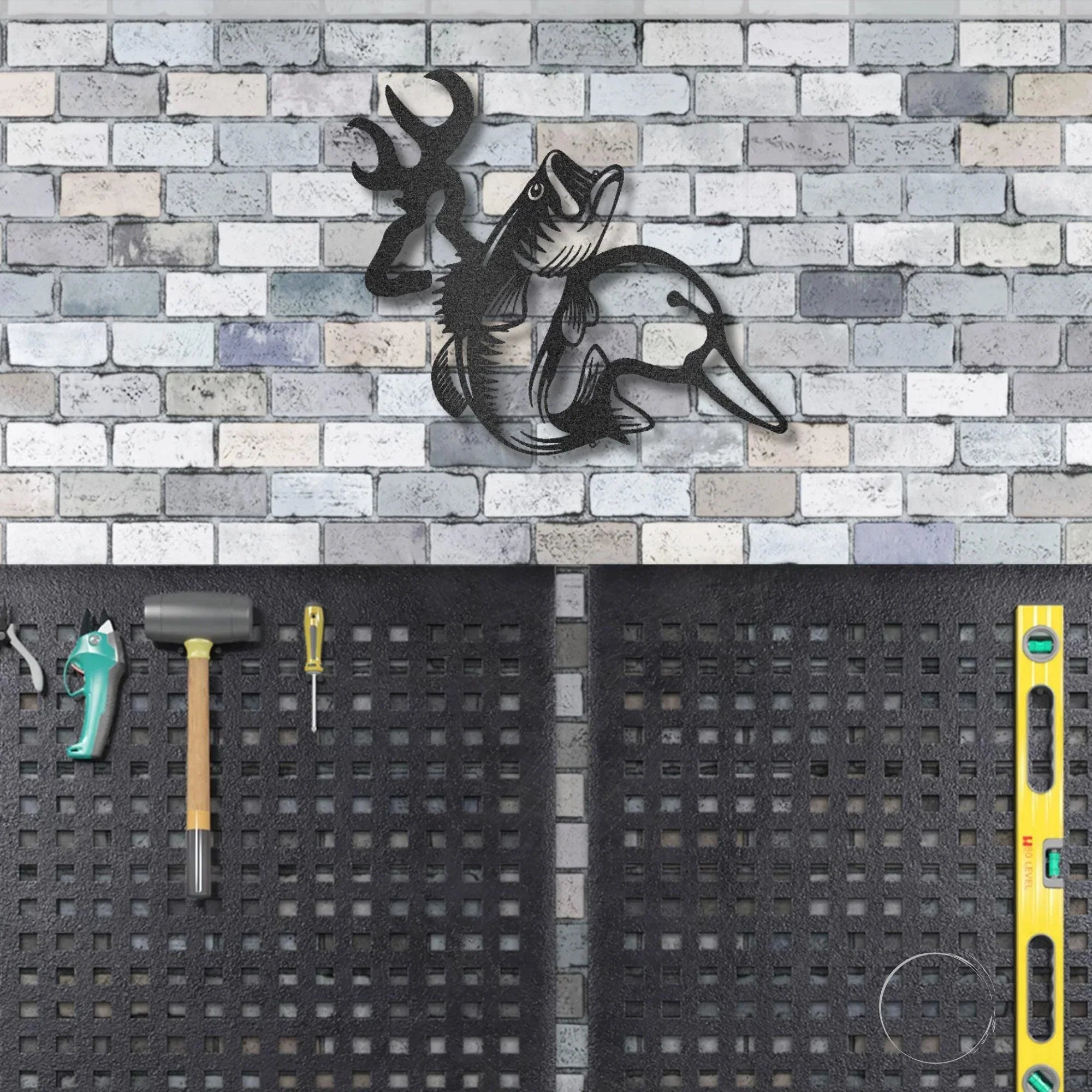 Wildlife Calling Fishing Deer Duck Hunting Metal Art Wall Sign