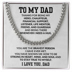 Gift for Dad You are the Bravest Person I Know