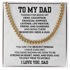 Gift for Dad You are the Bravest Person I Know