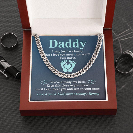 Gift for Daddy Keep this Close to Your Heart Love, the Bump - Mallard Moon Gift Shop
