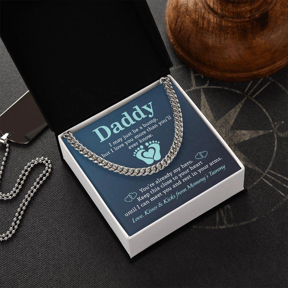 Gift for Daddy Keep this Close to Your Heart Love, the Bump