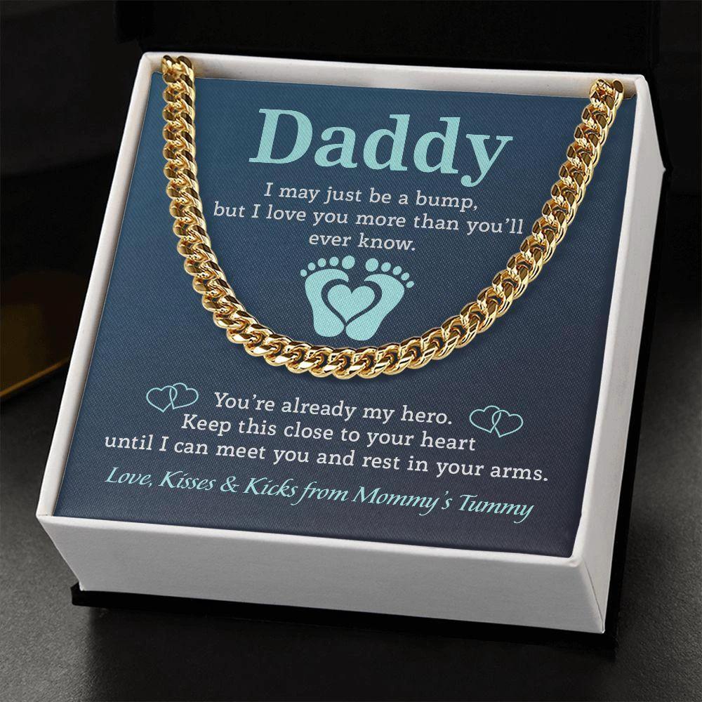 Gift for Daddy Keep this Close to Your Heart Love, the Bump