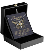 Gift for Girlfriend's Mom Thank You For My Best Friend Cross Pendant Necklace
