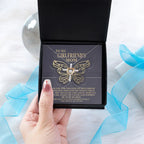 Gift for Girlfriend's Mom Thank You For My Best Friend Cross Pendant Necklace