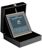 Gift for Girlfriend's Mother Thank You For Raising a Wonderful Woman Heart Pendant Necklace
