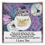 Gift for Mom-You Are Appreciated Interlocking Hearts Necklace