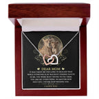 Gift for Mom You are My Everything Interlocking Hearts Necklace