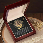 Gift for Mom You are My Everything Interlocking Hearts Necklace