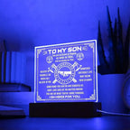 Gift for Son You are as Brave as Ragnar Inspirational Acrylic Plaque