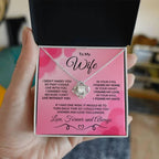 Gift for Wife I Found My Mate Valentine Love Knot Necklace