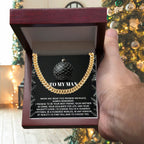 Gift for My Man - Naughty Lover - Cuban Link Chain Necklace