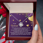 To My Soulmate" Love Knot Necklace – A Beautiful Valentine’s Day Gift Celebrating Love, Joy, and Healing