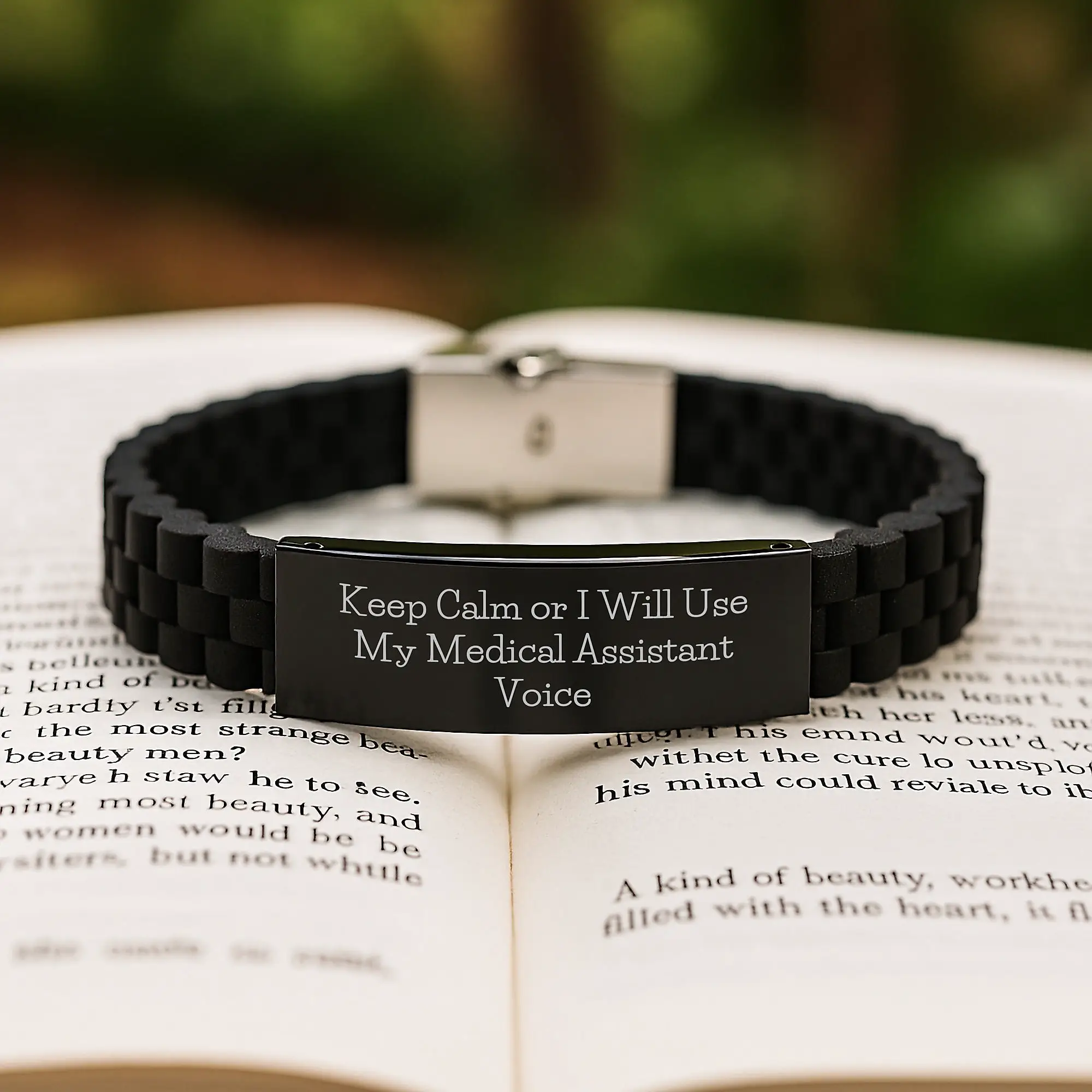 Medical Assistant Keepsake Bracelet for Him Birthday Gift - Image 2
