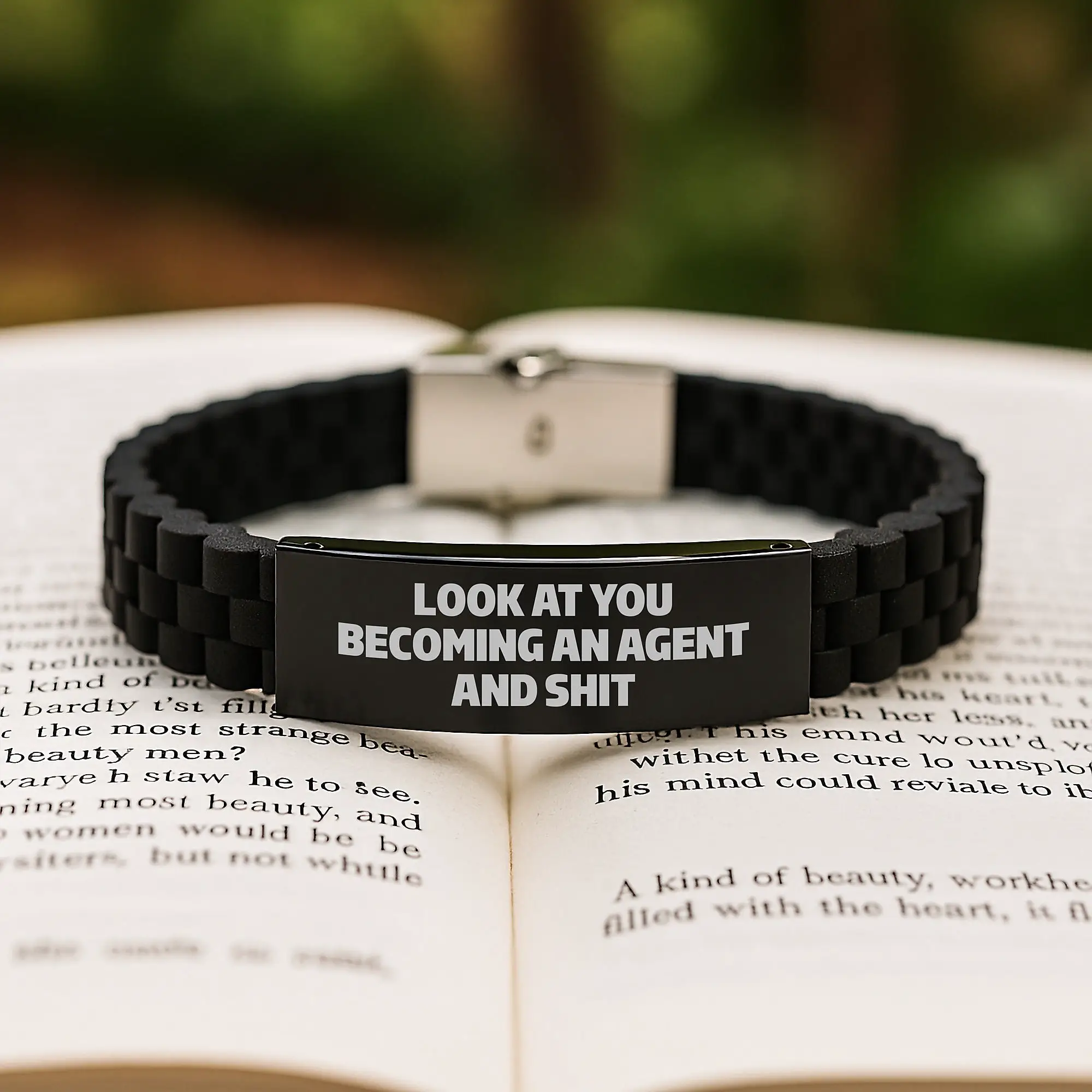 Bold Agent Glidelock Clasp Bracelet for Friends Novelty Birthday Gift - Image 2