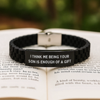 Son Keepsake Glidelock Bracelet Birthday Gift for Him - Image 2