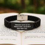 Funny Embroidery Gifts for Men Women Friends Christmas Unique Finds, Glide lock Clasp Bracelet from Hobbyist, Started Out As Harmless Hobby I Had No Idea It Would Come To This...