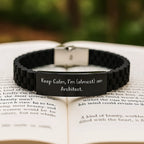 Architect Gifts Funny Quote Glide lock Clasp Birthday Present from Friends