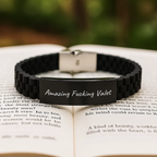 Funny Valet Gifts for Men - Glide lock Clasp Bracelet, Valentine's Unique Gifts from Friends - Image 2