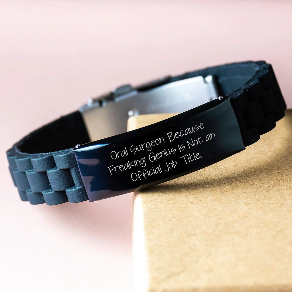 Oral Surgeon Glidelock Clasp Bracelet Keepsake Birthday Gift for Him - Image 3
