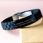 Maintenance Worker Keepsake Glidelock Bracelet for Him Birthday Gift - Image 3