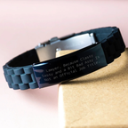 Lawyer Glidelock Clasp Bracelet Keepsake Birthday Gift for Him - Image 3