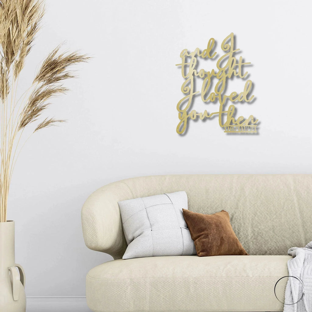 Ever Growing Love Custom Indoor Outdoor Steel Wall Sign