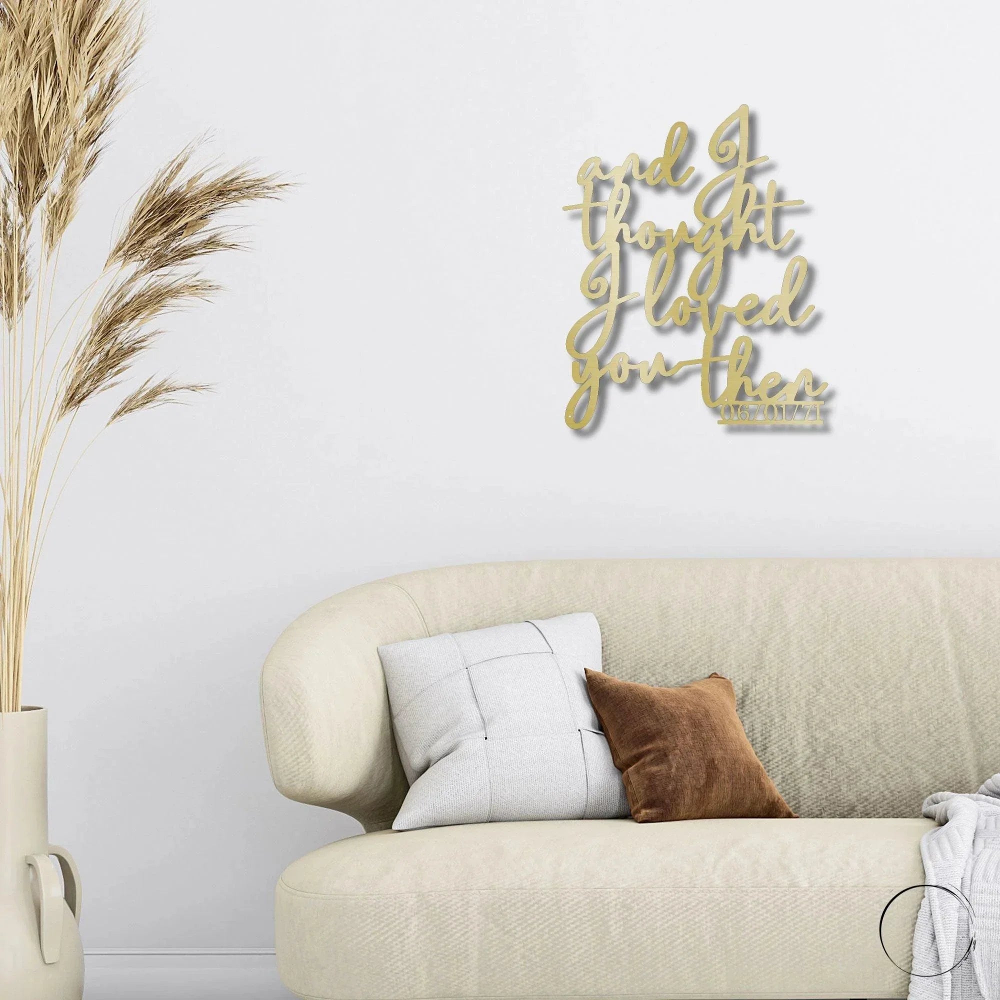 Ever Growing Love Custom Indoor Outdoor Steel Wall Sign