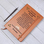 Granddaughter Gift from Grandma - Your Own Story Book - Personalized Leather Journal