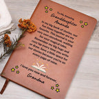 Granddaughter Gift from Grandma - Your Own Story Book - Personalized Leather Journal