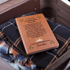 Granddaughter Gift from Grandma - Your Own Story Book - Personalized Leather Journal