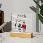 Grandma or Grandpa Gift - Rockin' the Life Custom Acrylic Plaque
