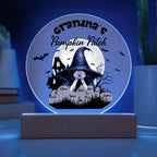 Grandma's Pumpkin Patch - Personalize with Grandkid's Names for a Spooky Halloween Acrylic Plaque