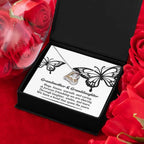 Grandmother - Granddaughter We Have a Bond That Spans the Years Heart Pendant Necklace