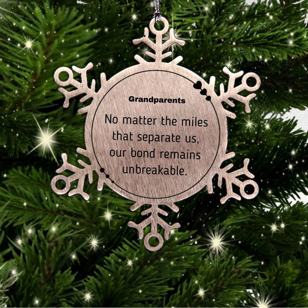 Grandparents Long Distance Relationship Gifts, No matter the miles that separate us, Our bond remains unbreakable - Birthday Christmas Unique Gifts