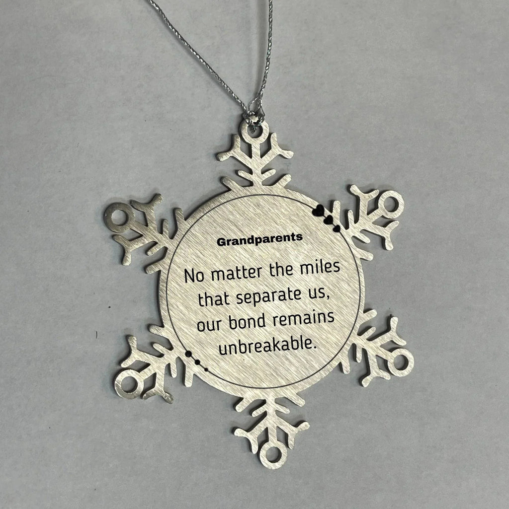 Grandparents Long Distance Relationship Gifts, No matter the miles that separate us, Our bond remains unbreakable - Birthday Christmas Unique Gifts
