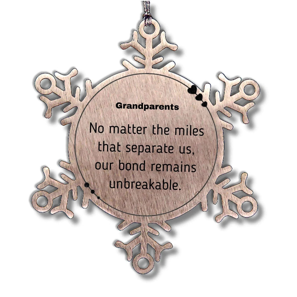 Grandparents Long Distance Relationship Gifts, No matter the miles that separate us, Our bond remains unbreakable - Birthday Christmas Unique Gifts
