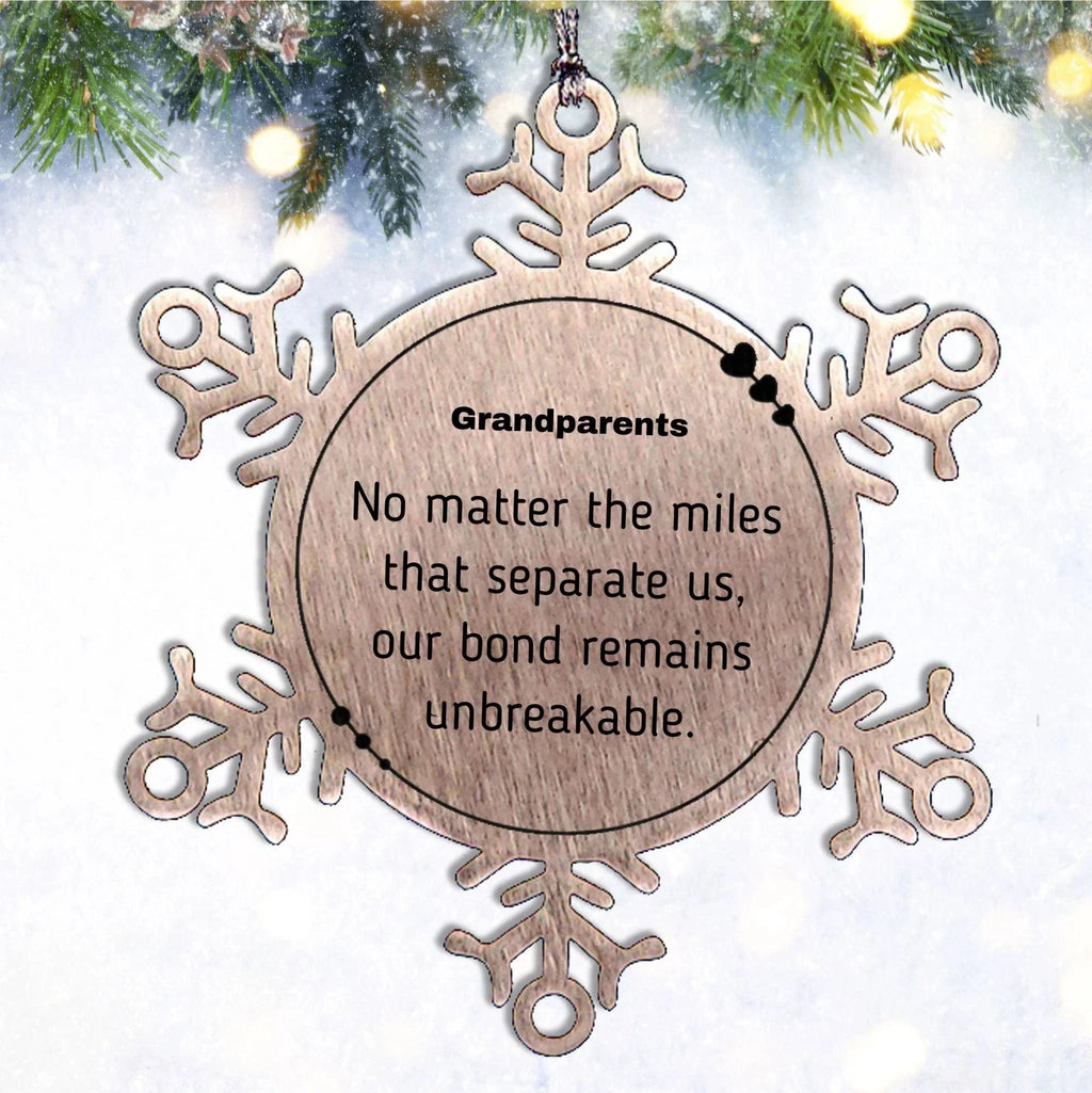 Grandparents Long Distance Relationship Gifts, No matter the miles that separate us, Our bond remains unbreakable - Birthday Christmas Unique Gifts
