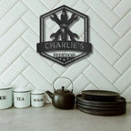Grease Time Personalized Name Indoor Outdoor Metal Wall Art
