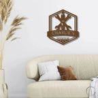 Grease Time Personalized Name Indoor Outdoor Metal Wall Art