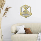 Grease Time Personalized Name Indoor Outdoor Metal Wall Art