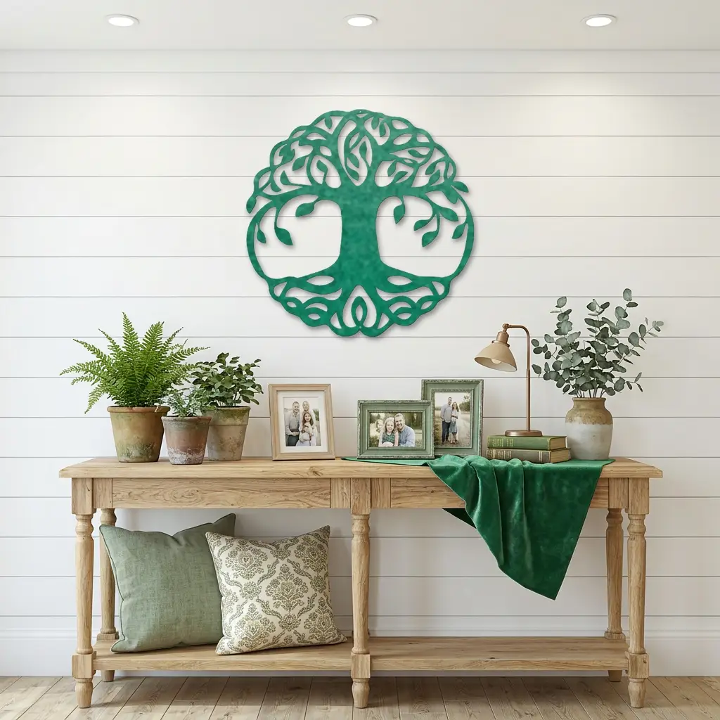 Tree of Life Metal Wall Art | Family Tree Wall Decor | Nature Inspired Home Sign | Housewarming & Family Gift | Made in USA