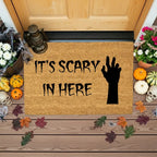 It’s Scary in Here Doormat – Spooky Halloween Outdoor Coir Mat Décor