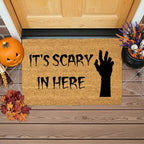It’s Scary in Here Doormat – Spooky Halloween Outdoor Coir Mat Décor