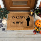 It’s Scary in Here Doormat – Spooky Halloween Outdoor Coir Mat Décor