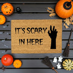 It’s Scary in Here Doormat – Spooky Halloween Outdoor Coir Mat Décor