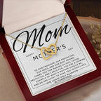 Happy Mother's Day Mom, You are Our Best Friend Interlocking Hearts Necklace