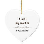 I Left My Heart in Colorado Ornament – Heart-Shaped MDF State Keepsake Gift