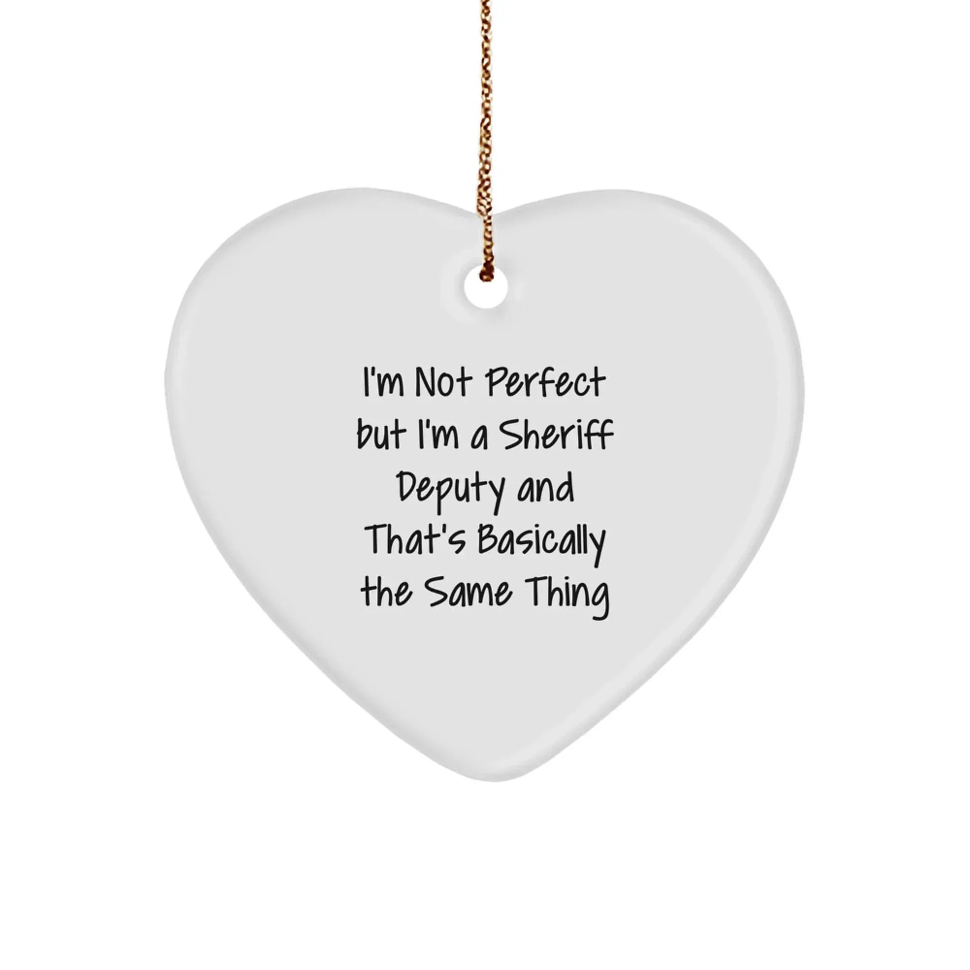 Funny Sheriff Deputy Gifts from Men, Christmas Unique Gifts for Sheriff Deputy